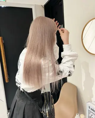 ロング ハイトーンカラー/ 梅田/Aikaのヘアスタイル