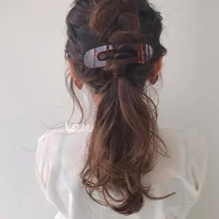 ロング ヘアアレンジ 21salon所属・non .のヘアスタイル