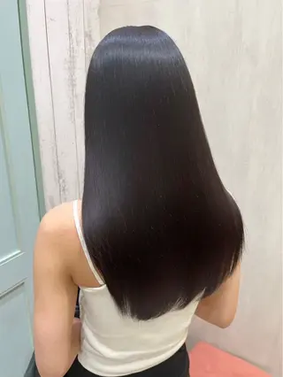 ロング こうき/前髪割れ癖 改善/カット/カラーのヘアスタイル