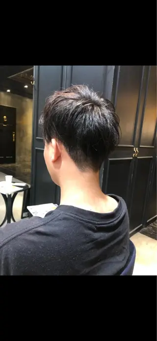 メンズ マンツーマン／韓国 ヘア‎Amiのヘアスタイル