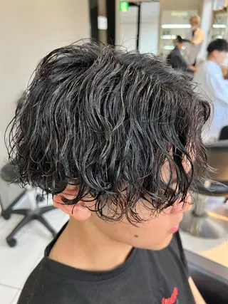 パーマ メンズ パーマ特化美容師 茂木広幸のヘアスタイル