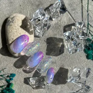 ネイル ⭐︎休業中の練習⭐︎ JNA認定講師髙橋のネイルデザイン