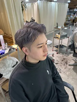 ショート カラー メンズ 溜 一太のヘアスタイル