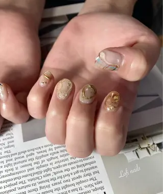 ショート ネイル Lofi nails ゆきこのネイルデザイン