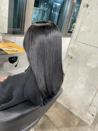 セミロング カラー ベージュカラー💖 やすひろのヘアスタイル