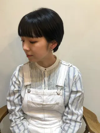 ショート be.perch所属・山口 朔弥のヘアスタイル