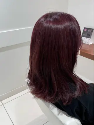 ミディアム カラー 似合わせ 垢抜け🌟 AKINOのヘアスタイル