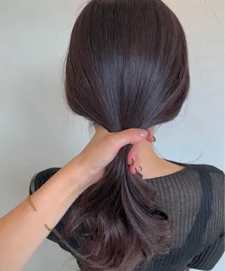 セミロング Tercera テラセラ所属・玉城 アリネのヘアスタイル