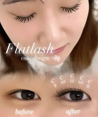 マツエク・マツパ charer eye salon所属・マブチ キサラのマツエク・マツパデザイン