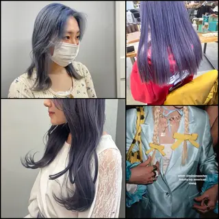 カラー ROCCOeast Rukaのヘアスタイル