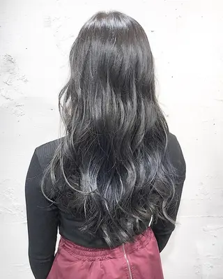 ロング カラー ヘアアレンジ ✨艶髪✨透明感✨ 山内大樹のヘアスタイル