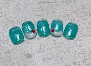 ネイル lucky nail 歌舞伎町のネイルデザイン