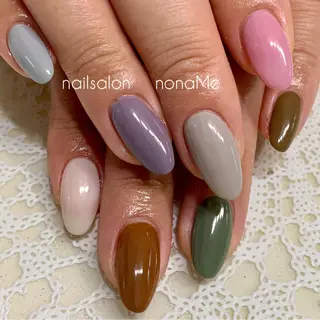 ネイル nonaMe 森のネイルデザイン