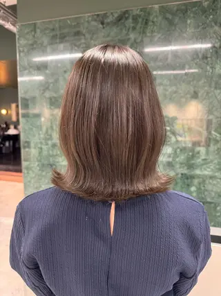 ミディアム カラー あゆみ /sopiのヘアスタイル