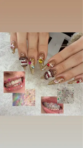 ネイル Allure小山店 アミのネイルデザイン