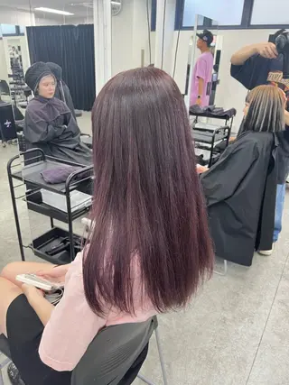 カラー ブリーチなし透明感 💗RYOTAのヘアスタイル