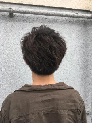 ショート カラー メンズ LAFIKA所属・K Kenのヘアスタイル