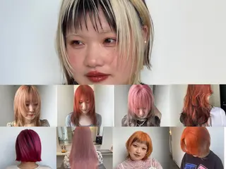 カラー ヘアカラー&縮毛矯正 STAR☆RIVERのヘアスタイル