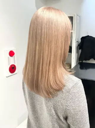 ミディアム カラー HARU//原宿🤍 リピート率NO.1のヘアスタイル