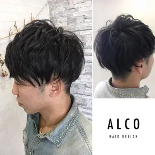 ショート カラー メンズ ワタイショウタ 髪質改善✨眉毛サロンのヘアスタイル