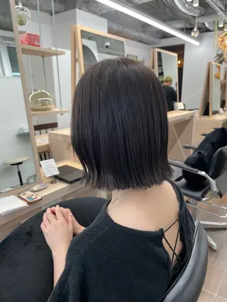 ショート ショート/ボブ/ パーマ/井上のヘアスタイル