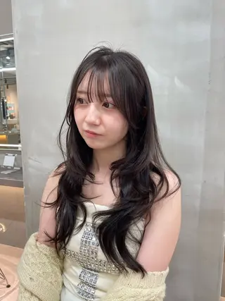 ロング カラー 韓国ヘア/レイヤー Londエレンのヘアスタイル