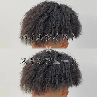 パーマ メンズ CODE.LINE 戸田公園店所属・西部 直樹のヘアスタイル