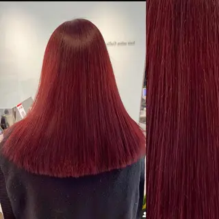 セミロング カラー ヘアアレンジ stylist ◎RUKI.のヘアスタイル