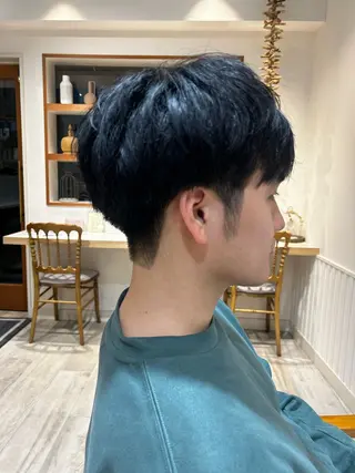 ショート メンズ 大川 夏実のヘアスタイル