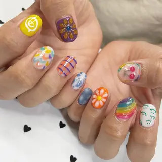 ネイル うにゃねいる🌷 Mayaのネイルデザイン