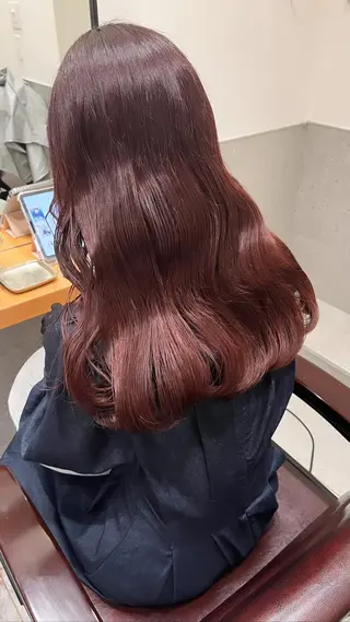 ロング カラー classic 新横浜所属・大人girly🛋️ 🤍yukakoのヘアスタイル