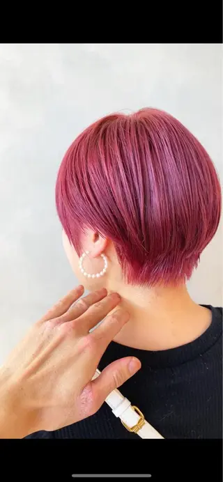 ショート カラー 🎨ショートの神様 /神評価🎨原田公祐のヘアスタイル