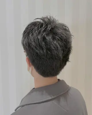 メンズ センターパート 川島爽楽のヘアスタイル