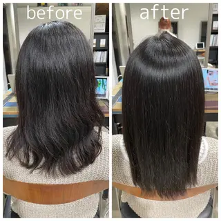 ミディアム 為近日向子🐥暖色 💘顔周りカット🌈のヘアスタイル