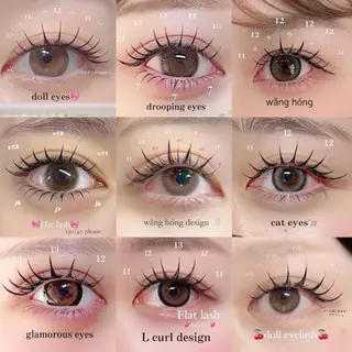 マツエク・マツパ APEX SALONのマツエク・マツパデザイン