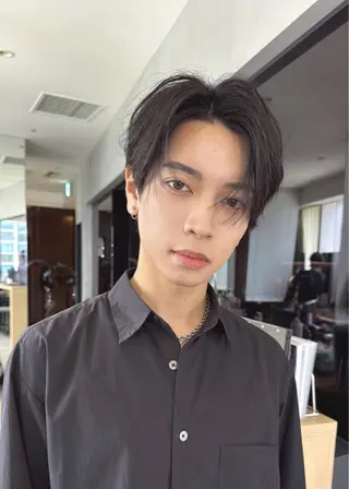 メンズ メンズヘア/ 暖色カラー/重松穂美のヘアスタイル