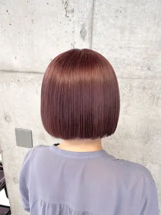 ミディアム カラー ʜᴀʀᴜᴋᴀ♱メンズ ウルフ/ブリーチのヘアスタイル