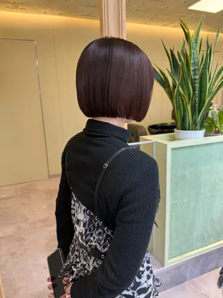 ショート カラー 伶風/ボブ/ ハッシュカットのヘアスタイル