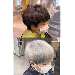 メンズ Loy所属・メンズヘア特化 パーマ 縮毛矯正🔷のヘアスタイル