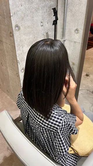 ミディアム RUKA🩰透明感 寒色カラー/レイヤーのヘアスタイル