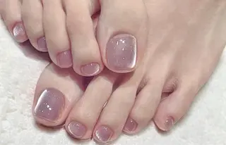ネイル Kaka_ パラジェル、長さだしのネイルデザイン