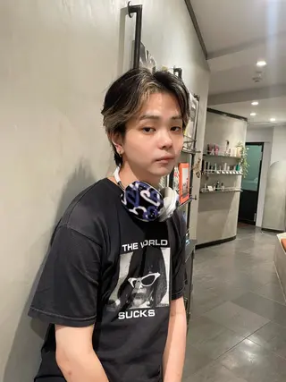 ショート カラー メンズ 優作 〜圧倒的信頼〜のヘアスタイル