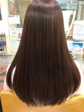 ロング 三田 豪のヘアスタイル