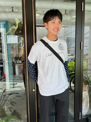 メンズ 千葉 郁也のヘアスタイル