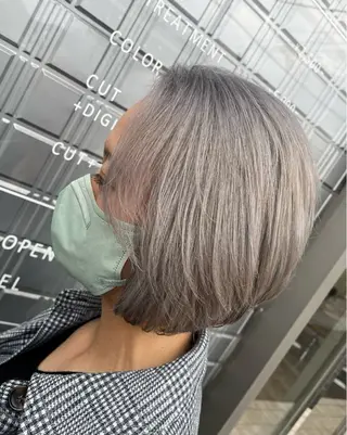 ショート カラー 三瓶 拓海のヘアスタイル