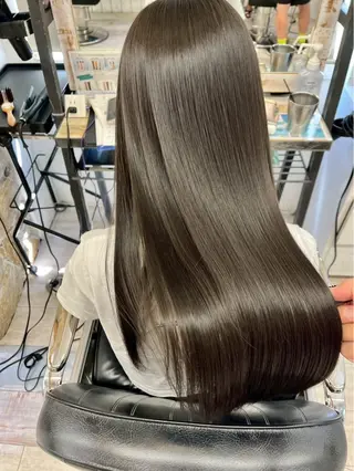 ロング 縮毛矯正×艶髪🎀 /  ionのヘアスタイル