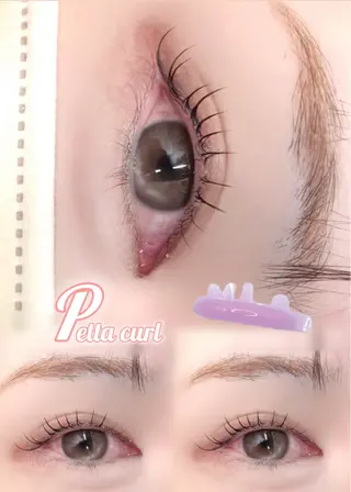 マツエク・マツパ ☘️Moe☘️骨格・ まぶた似合わせパーマのマツエク・マツパデザイン