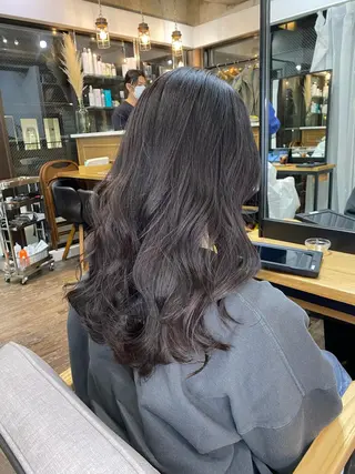 ロング カラー 統括マネージャー/ 髪のドクター/前原悟のヘアスタイル