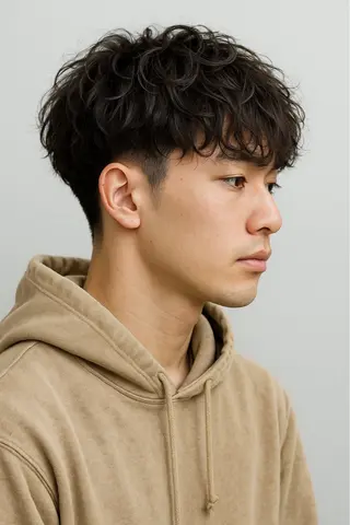 ショート パーマ メンズ 新宿西口店 ✨️みずか💜のヘアスタイル