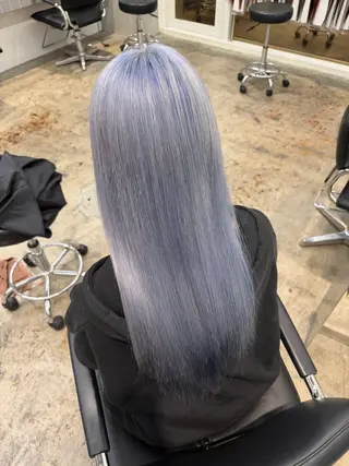 カラー ハイトーン/ブリーチ /ウルフ/しゅーたのヘアスタイル